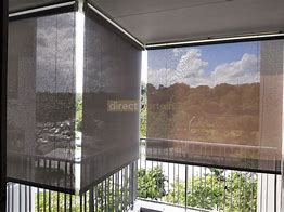 Reinforced Clear Blinds